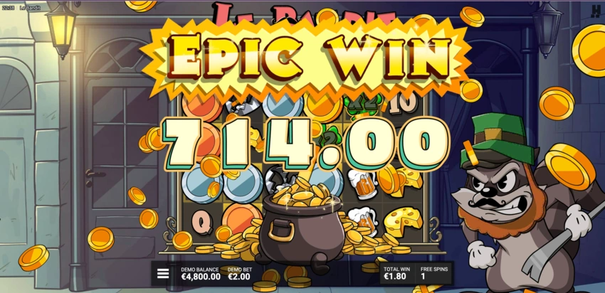 Multiplicadores del Juego de Le Bandit Slot