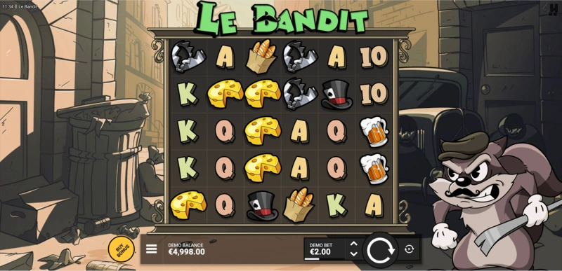Guía del Juego de Le Bandit Slot